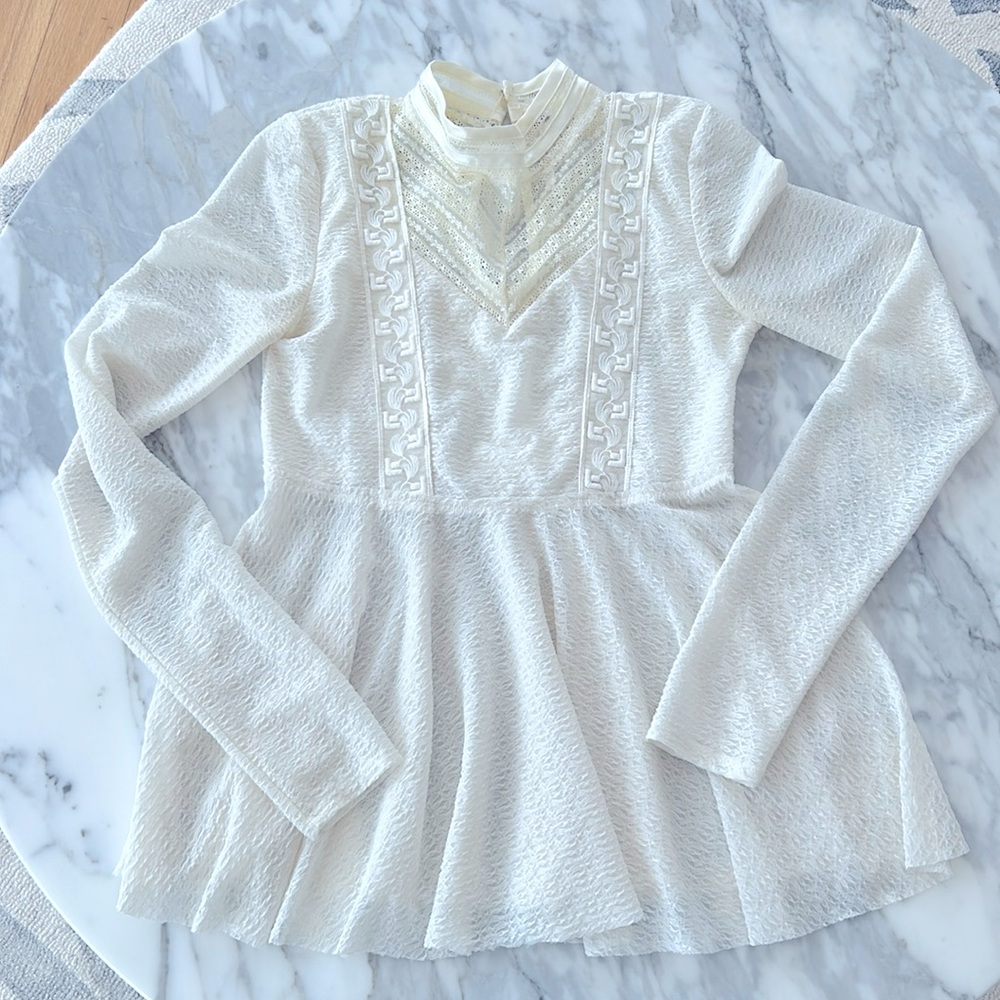 Free People lace top